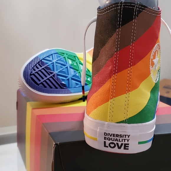 New Converse Pride Limited Edition High-tops - Picture 3 of 13